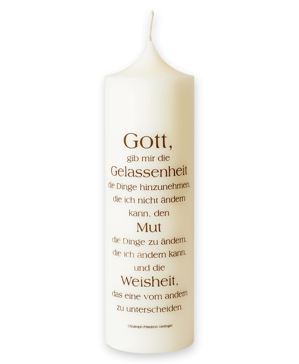 Spruchkerze Nr. 772